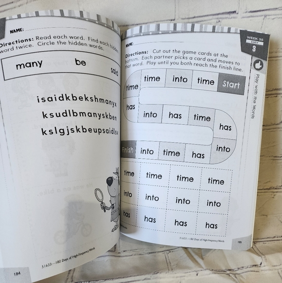 Kindergarten/1st Grade Workbooks - Picture 3 of 15